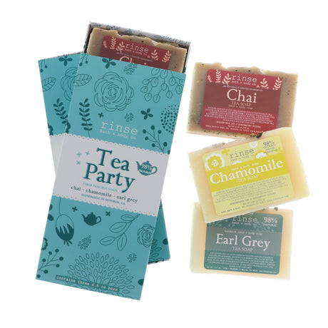 Handmade Tester - Soap Box (3 bars) - naturally derived - lifestyle shot