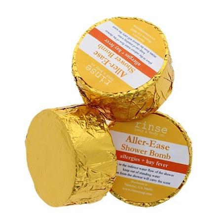 Rinse 4 Pack Aller Ease aromatherapy shower steamer - spa-like shower experience - detail view
