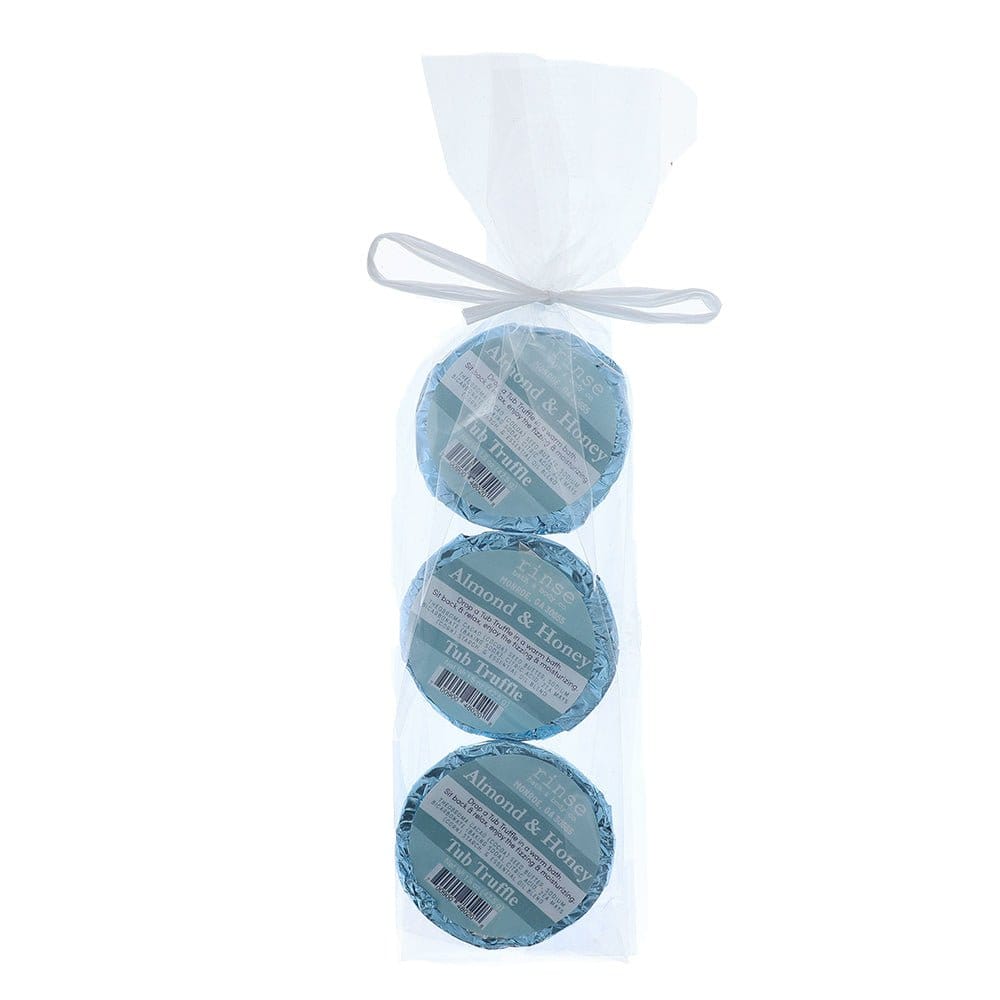 Natural bath bomb | 3pk Almond Honey Bundle | Rinse Bath & Body Co.