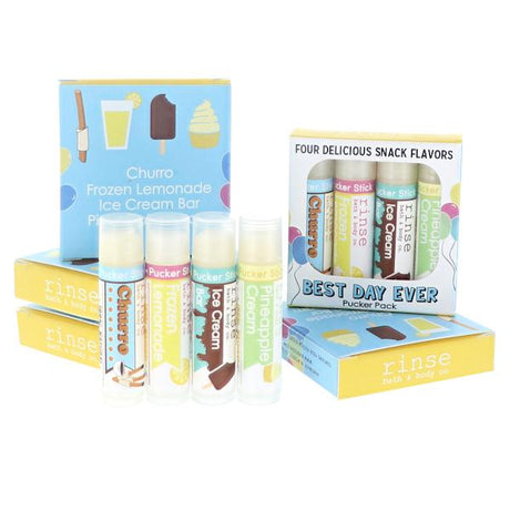 Handmade Best Day Ever natural lip balm - naturally derived - alternate angle