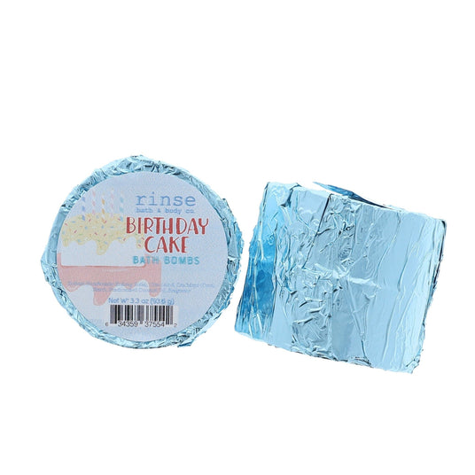 Natural bath bomb | Birthday Cake | Rinse Bath & Body Co.