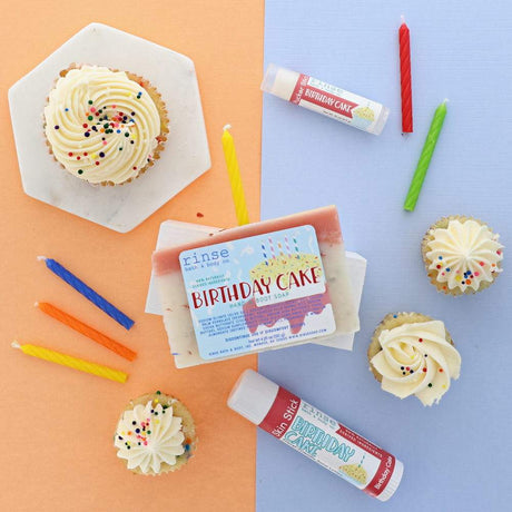Natural natural bath and body gift set | Birthday | Rinse Bath & Body Co. - detail view