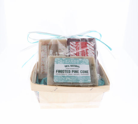 Build-a-Bundle - Holiday Soaps from Rinse - ready to gift - alternate angle