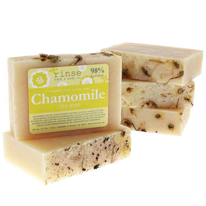 Handmade Chamomile Tea handmade natural bar soap - naturally derived