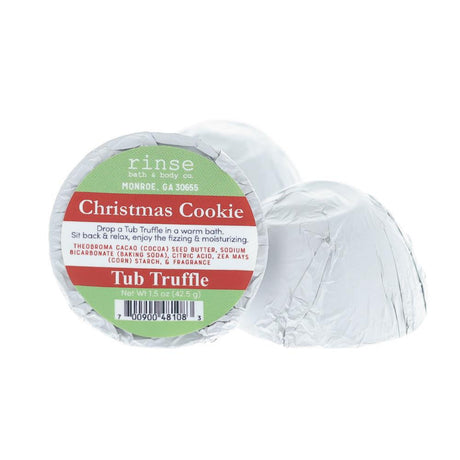 Natural bath bomb | Christmas Cookie | Rinse Bath & Body Co.
