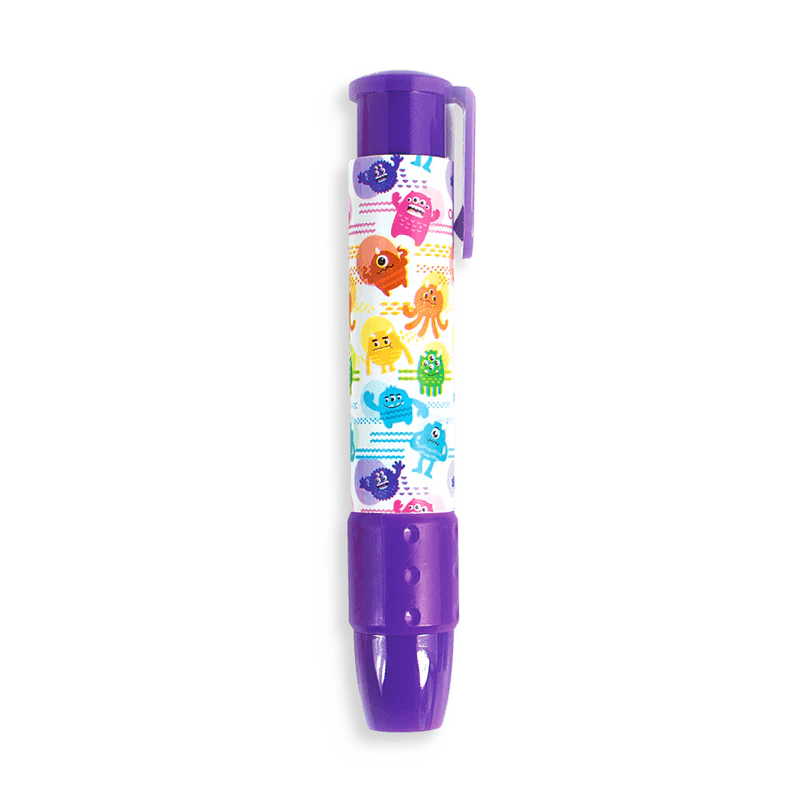 Rinse ClickIt Monster Erasers - handmade with care - texture close-up