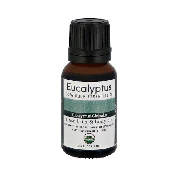 Rinse Certified Organic pure essential oil - therapeutic grade aromatherapy