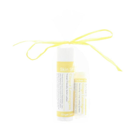 Rinse Ginger Lemongrass natural bath and body gift set - curated gift collection