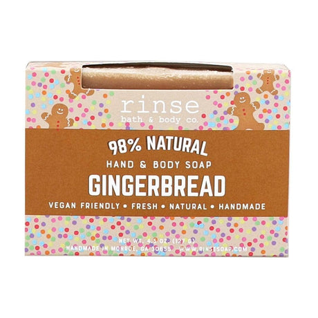 Handmade Gingerbread Soap - Boxed - naturally derived