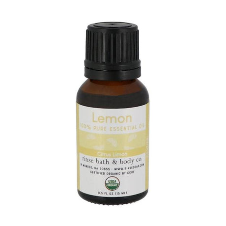 Certified Organic pure essential oil from Rinse - 100% pure and natural