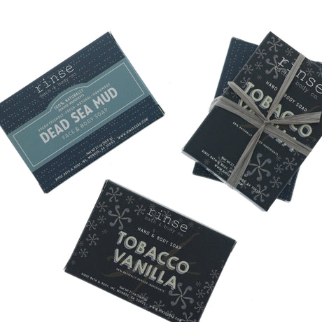 Mini Soap 2 Pack Tobacco Vanilla Dea... natural bath & body product from Rinse - family-made since 2003