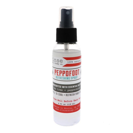 Natural peppermint foot balm | Peppermint | Rinse Bath & Body Co.