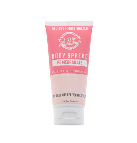 Natural natural body lotion tube | Pomegranate | Rinse Bath & Body Co.