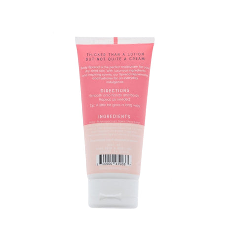Rinse Pomegranate natural body lotion tube - on-the-go moisture - alternate angle