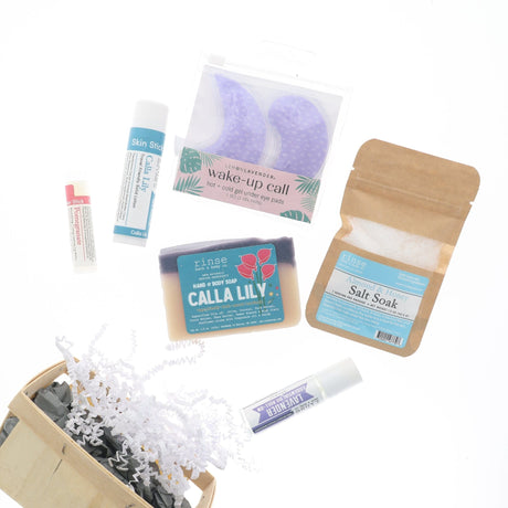 Spoil Your Mom Bundle from Rinse - ready to gift - alternate angle