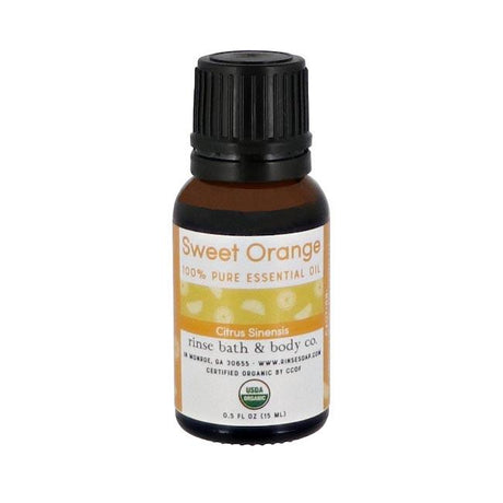 Certified Organic pure essential oil from Rinse - 100% pure and natural