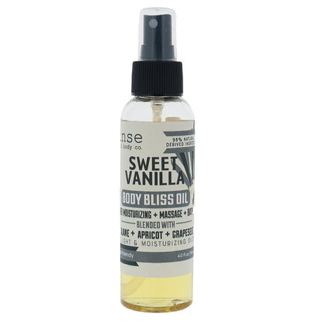 Rinse Sweet Vanilla natural bath & body product - handmade with care