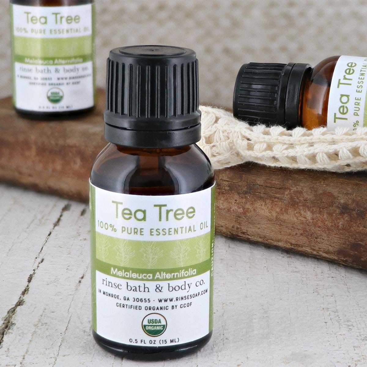 Handmade Certified Organic pure essential oil - naturally derived - alternate angle