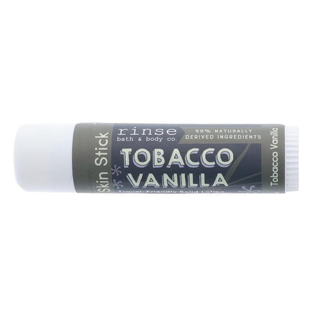 Natural solid lotion stick | Tobacco Vanilla | Rinse Bath & Body Co.