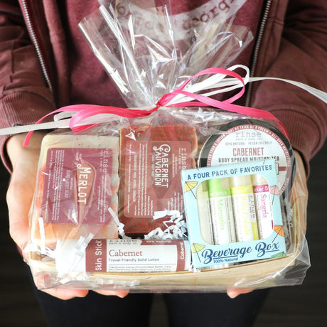 Natural natural bath and body gift set | Natural Bath & Body Collection | Rinse Bath & Body Co. - detail view