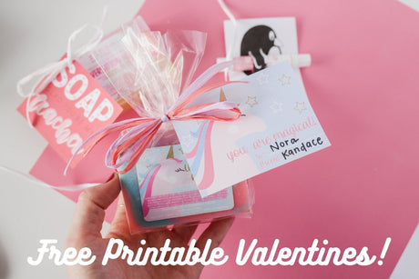 FREE Valentine Printables - Rinse Bath & Body