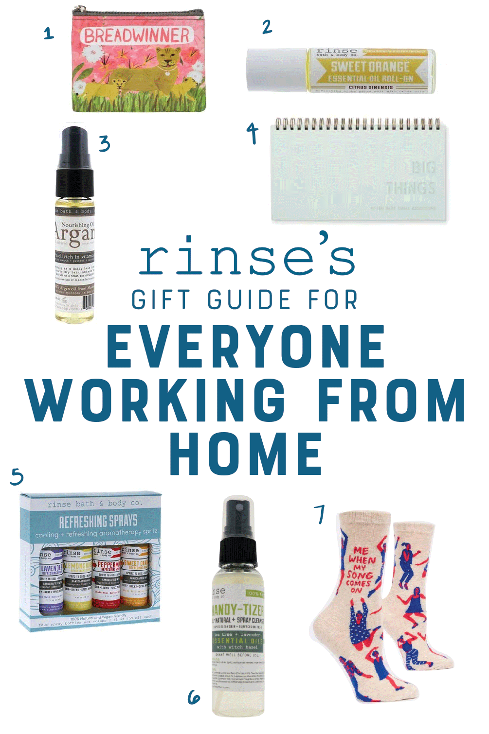 Gift Guide for Everyone Working from Home - Rinse Bath & Body