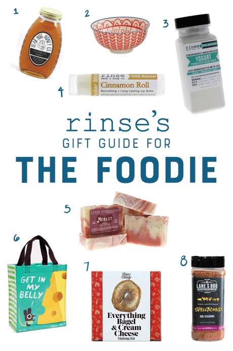 Gift Guide for The Foodie - Rinse Bath & Body