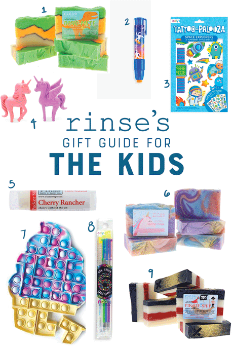 Gift Guide for The Kids - Rinse Bath & Body