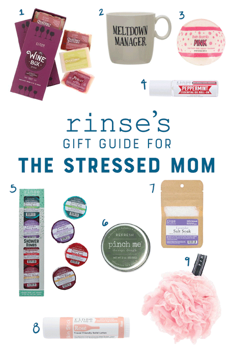 Gift Guide for The Stressed Mom - Rinse Bath & Body