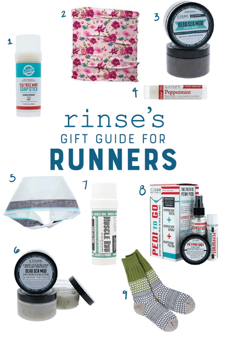 Gift Guide for Runners - Rinse Bath & Body