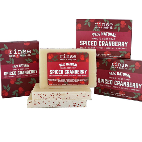 Cranberry Mini Bar – Rinse Bath & Body Co.