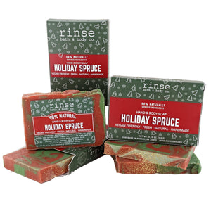 Handmade Tester - Seasonal Mini Soap - naturally derived - alternate angle