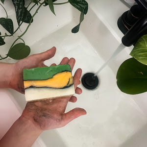 Dino-mite Soap by Rinse Bath & Body - detail view