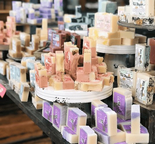 Merchandised Rinse retail table — wholesale program overview