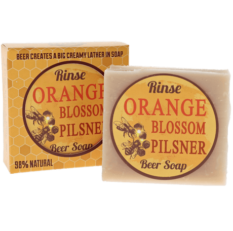 Rinse Orange Blossom Pilsner Soap - moisturizing and gentle