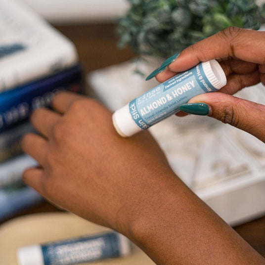 Skin Stick solid lotion — dry-hands relief for pharmacy counters