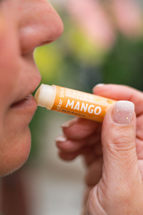 Coconut Mango Pucker & Skin Stick Bundle — in-use