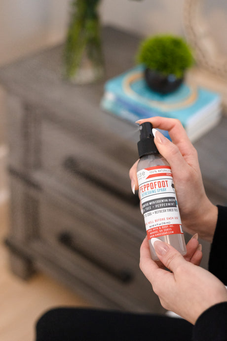 Cooling Peppermint Foot Spray (Peppofoot) — lifestyle