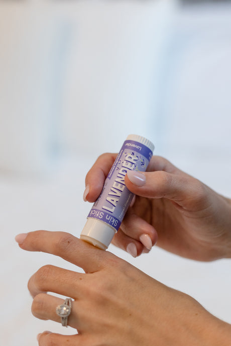 Lavender Relaxation Bundle — in-use