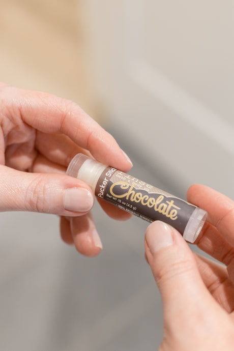 Natural Lip Balm — in-use