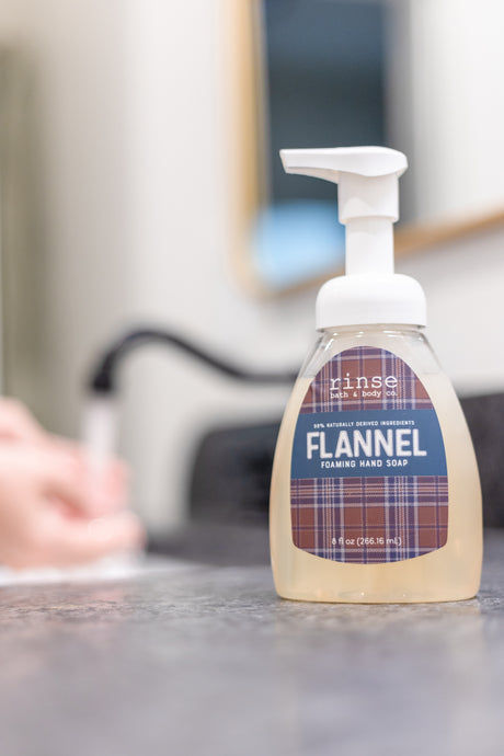 Flannel Foaming Hand Soap Concentrate — group