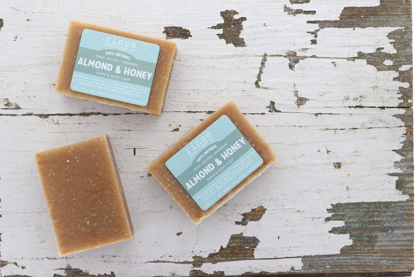 Almond & Honey Soap + Skin Stick Box — lifestyle