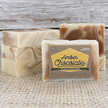 Amber Chocolate Soap — lifestyle