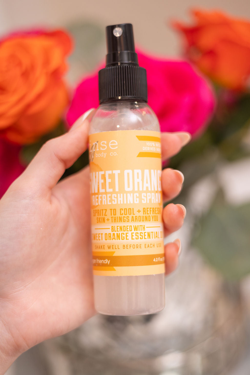 Sweet Orange Room & Linen Spray | Refreshing Spray | Summer Cooling | Rinse