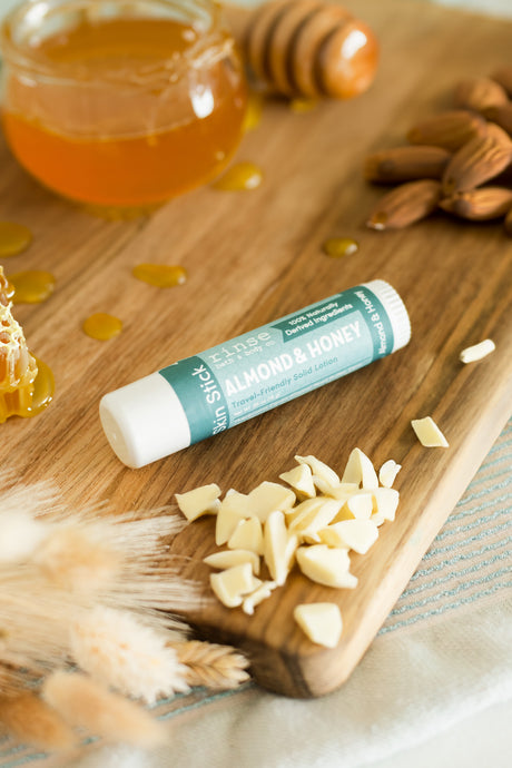 Almond & Honey Pucker & Skin Stick Bundle — lifestyle