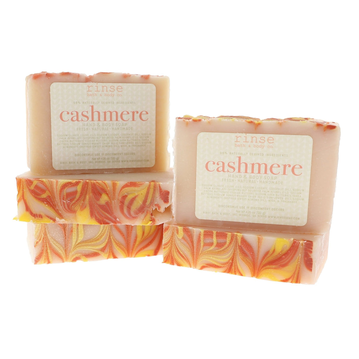 Handmade Cashmere handmade natural bar soap - naturally derived