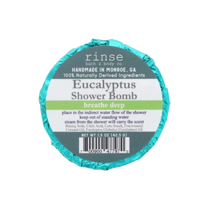 Rinse Eucalyptus aromatherapy shower steamer puck