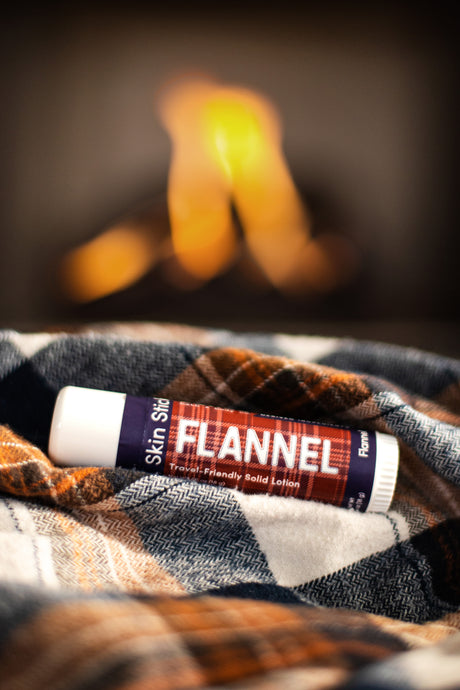 Flannel Pucker & Skin Stick Bundle — lifestyle