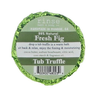 Handmade Fresh Fig bath bomb - naturally derived