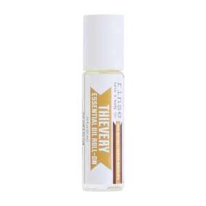 Rinse Thievery essential oil roll-on bottle